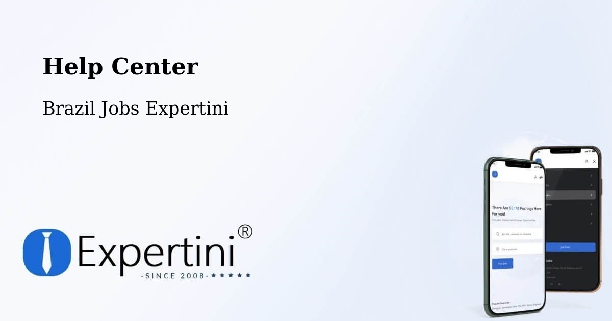 Help Center – Setubinha - Brazil Jobs Expertini