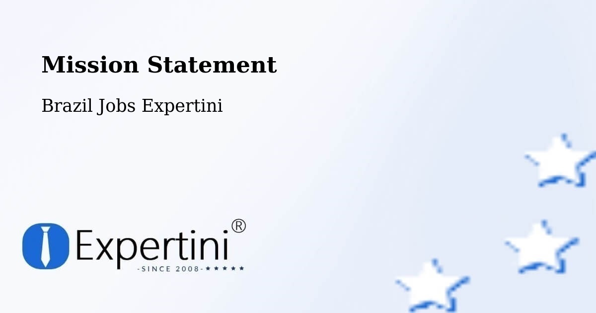 Corporate Mission – Setubinha - Brazil Jobs Expertini
