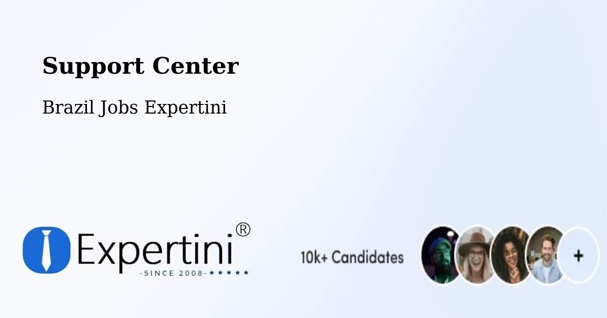 Support Services – Setubinha - Brazil Jobs Expertini